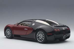 BUGATTI EB 16.4 VEYRON PRODUCTION CAR #001 BLACK/RED — фото 2