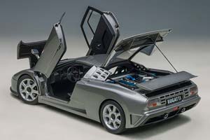 BUGATTI EB 110 SS METALLIC GREY/SILVER — фото 3