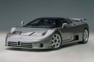 BUGATTI EB 110 SS METALLIC GREY/SILVER — фото 11