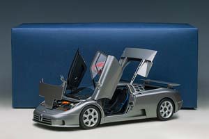 BUGATTI EB 110 SS METALLIC GREY/SILVER — фото 16