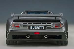 BUGATTI EB 110 SS METALLIC GREY/SILVER — фото 9