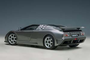 BUGATTI EB 110 SS METALLIC GREY/SILVER — фото 2
