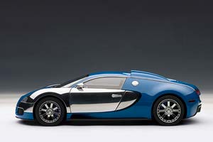 BUGATTI EB VEYRON 16.4 LEDITION CENTENAIRE 2009 JEAN-PIERRE WIMILLE BLUE — фото 3