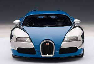 BUGATTI EB VEYRON 16.4 LEDITION CENTENAIRE 2009 JEAN-PIERRE WIMILLE BLUE — фото 5