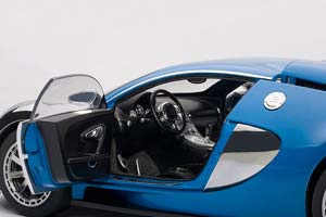BUGATTI EB VEYRON 16.4 LEDITION CENTENAIRE 2009 JEAN-PIERRE WIMILLE BLUE — фото 8