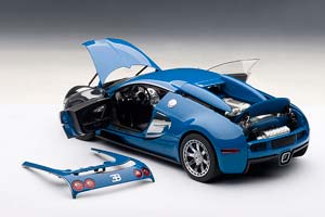 BUGATTI EB VEYRON 16.4 LEDITION CENTENAIRE 2009 JEAN-PIERRE WIMILLE BLUE — фото 11