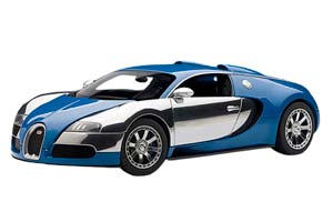 BUGATTI EB VEYRON 16.4 LEDITION CENTENAIRE 2009 JEAN-PIERRE WIMILLE BLUE — фото 1