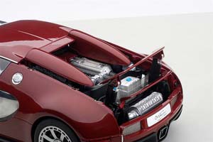 BUGATTI EB VEYRON 16.4 L EDITION CENTENAIRE 2009 ITALIAN RED/ACHILLE VARZI — фото 7