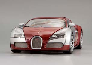 BUGATTI EB VEYRON 16.4 L EDITION CENTENAIRE 2009 ITALIAN RED/ACHILLE VARZI — фото 8