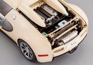 BUGATTI EB VEYRON 16.4 LEDITION CENTENAIRE 2009 HERMANN ZU LEININGEN WHITE — фото 11