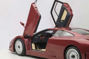 BUGATTI EB110 GT 1992 ROSSO SCURO / БУГАТТИ ЕБ110 ГТ КРАСНЫЙ — фото 3