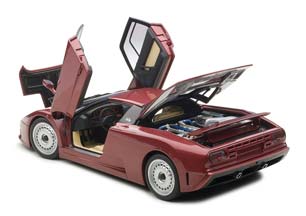 BUGATTI EB110 GT 1992 ROSSO SCURO / БУГАТТИ ЕБ110 ГТ КРАСНЫЙ — фото 15