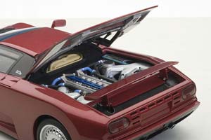 BUGATTI EB110 GT 1992 ROSSO SCURO / БУГАТТИ ЕБ110 ГТ КРАСНЫЙ — фото 6