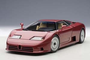 BUGATTI EB110 GT 1992 ROSSO SCURO / БУГАТТИ ЕБ110 ГТ КРАСНЫЙ — фото 11