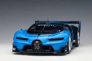 BUGATTI VISION GRAN TURISMO 2015 BLUE CARBON/BLUE — фото 12