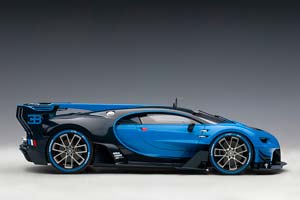 BUGATTI VISION GRAN TURISMO 2015 BLUE CARBON/BLUE — фото 16