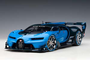 BUGATTI VISION GRAN TURISMO 2015 BLUE CARBON/BLUE — фото 11