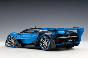 BUGATTI VISION GRAN TURISMO 2015 BLUE CARBON/BLUE — фото 2
