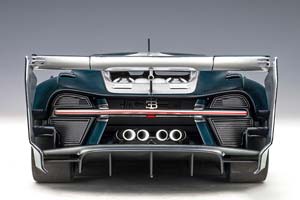 BUGATTI VISION GT YEAR 2015 SILVER / CARBON BLUE 1:18 AUTOART — фото 9