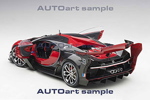 BUGATTI VISION GRAN TURISMO 2019 RED/BLACK CARBON — фото 3