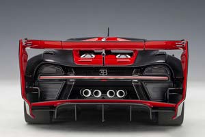 Bugatti Vision Gran Turismo 19 Red Black Carbon Modellisimo Com Scale Models 1 18 1 43 1 12 M O D E L L I S I M O
