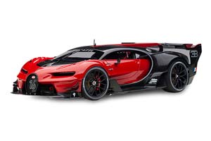 BUGATTI VISION GRAN TURISMO 2019 RED/BLACK CARBON