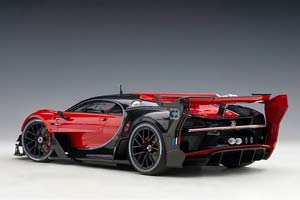 BUGATTI VISION GRAN TURISMO 2019 RED/BLACK CARBON — фото 2