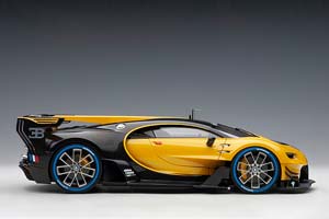 BUGATTI VISION GRAN TURISMO 2020 YELLOW/BLACK CARBON — фото 14