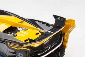 BUGATTI VISION GRAN TURISMO 2020 YELLOW/BLACK CARBON — фото 6