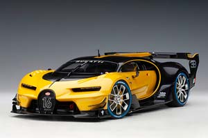 BUGATTI VISION GRAN TURISMO 2020 YELLOW/BLACK CARBON — фото 9