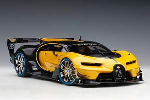 BUGATTI VISION GRAN TURISMO 2020 YELLOW/BLACK CARBON — фото 10