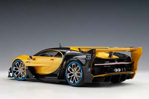 BUGATTI VISION GRAN TURISMO 2020 YELLOW/BLACK CARBON — фото 2