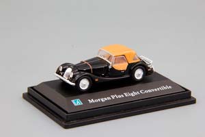 MORGAN PLUS EIGHT CONVERTIBLE, ЧЕРНЫЙ ТЕНТ ПОДНЯТ
