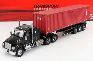 KENWORTH T880 SBFA TRUCK CONTAINER 40