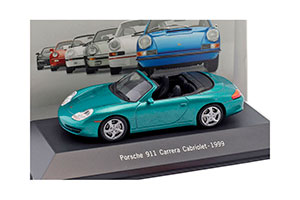 PORSCHE 911 CARRERA 2 CABRIOLET (996) 1999 GREEN