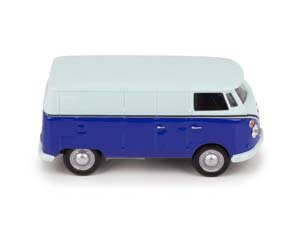 VW VOLKSWAGEN TRANSPORTER T1 ФУРГОН СИНИЙ С БЕЛЫМ — фото 9