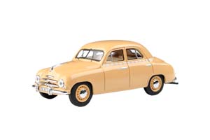 SKODA 1201 SEDAN TAXI 1956 CASOPIS YELLOW / SKODA 1201 СЕДАН ТАКСИ 1956 CASOPIS ЖЕЛТЫЙ