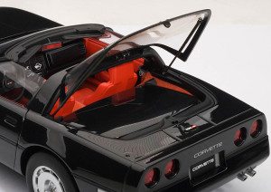 CHEVROLET CORVETTE 1986 BLACK / ШЕВРОЛЕ КОРВЕТ — фото 9