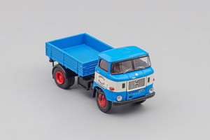 IFA W50 BUSCH 1965, СИНИЙ С БЕЛЫМ (ДЛИНА МОДЕЛИ 3-5 СМ) — фото 4