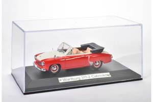 WARTBURG 311-2 CABRIOLET 1958 RED/WHITE — фото 3