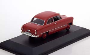 FORD TAUNUS 12M 1952 MAROON — фото 2