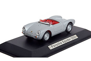PORSCHE SPYDER 550 1953 SILVER