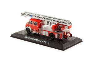MERCEDES-BENZ L 1519 FIRE TRUCK ПОЖАРНАЯ ЛЕСТНИЦА (БОКС С ТРЕЩИНАМИ) — фото 4