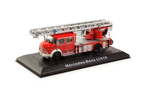 MERCEDES-BENZ L 1519 FIRE TRUCK ПОЖАРНАЯ ЛЕСТНИЦА (БОКС С ТРЕЩИНАМИ) — фото 6