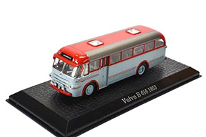 VOLVO B 616 (1953), RED / SILVER