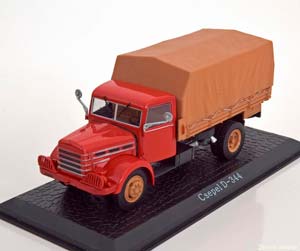 CSEPEL D-344 PICK UP WITH CANVAS TOP RED ORANGE — фото 1