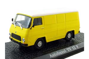 ROCAR AUTOBUZUL TV 12 F, СЕРИЯ ГРУЗОВИКОВ ОТ ATLAS VERLAG, ЖЕЛТЫЙ