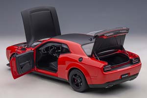 DODGE CHALLENGER DEMON SRT RED/SATIN BLACK GRAPHIC PACKAGE — фото 3