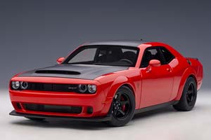 DODGE CHALLENGER DEMON SRT RED/SATIN BLACK GRAPHIC PACKAGE — фото 11