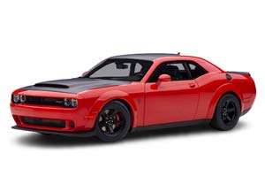 DODGE CHALLENGER DEMON SRT RED/SATIN BLACK GRAPHIC PACKAGE